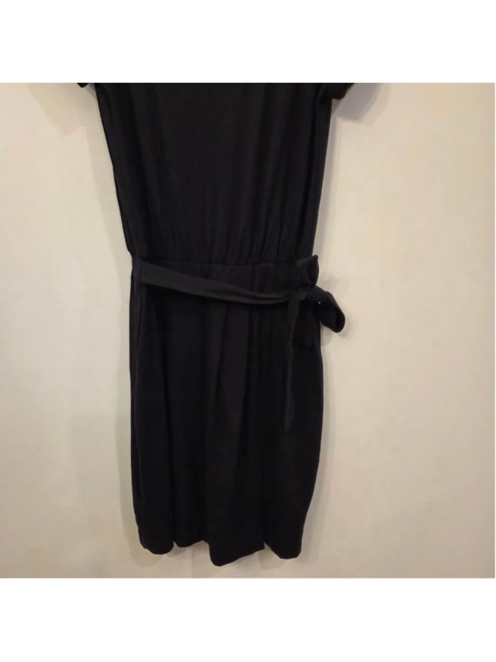 Garnet Hill short sleeve tie waist organ ic cotton dress size XS - Picture 5 of 12